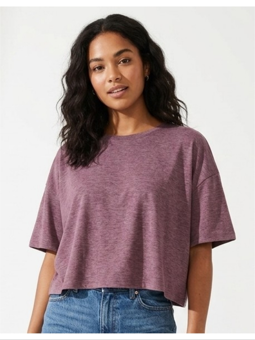 FLX Oversized Wander Tee Purple Size XXL